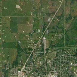 608 North Gertrude Avenue, Wagoner, OK Satellite Map