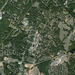 102-122 North White Street, Wake Forest Satellite Map