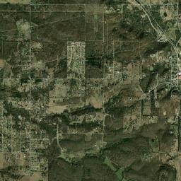 Kiefer High Resolution Satellite Map