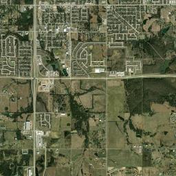 426 West 147th Street Glenpool OK Satellite Map