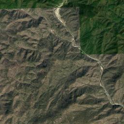 Aerial view of Brown Mountain