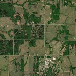 9th St Agra OK 74824 America Satellite Map