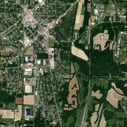 Milan High Resolution Satellite Map