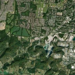 Williamson County High Resolution Satellite Map