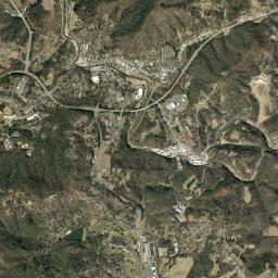 Spruce Pine High Resolution Satellite Map