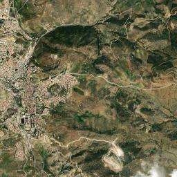 Theniet el Had High Resolution Satellite Map