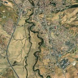 Ksar el Boukhari High Resolution Satellite Map