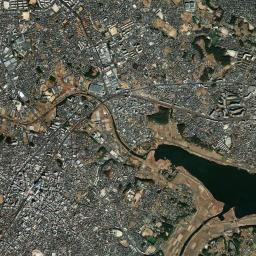 Kashiwa Shi High Resolution Satellite Map