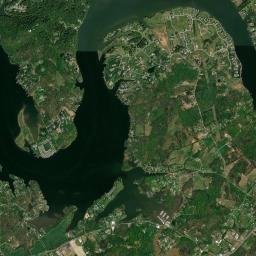 Louisville High Resolution Satellite Map