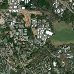 Morrisville High Resolution Satellite Map