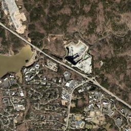 Cary, NC locator map