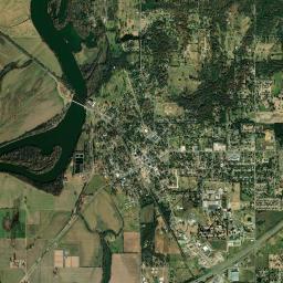 Fort Gibson High Resolution Satellite Map