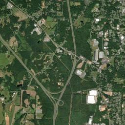 Randleman, NC locator map