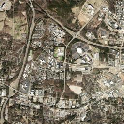 Raleigh, NC locator map