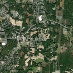 Knightdale High Resolution Satellite Map