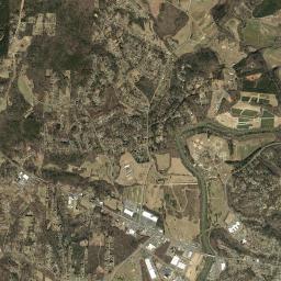 Burke County High Resolution Satellite Map