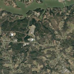 Rutherford College High Resolution Satellite Map