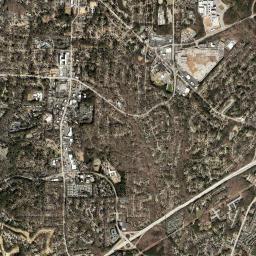 Cary, NC locator map