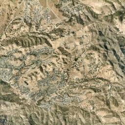 Lake Nacimiento High Resolution Satellite Map