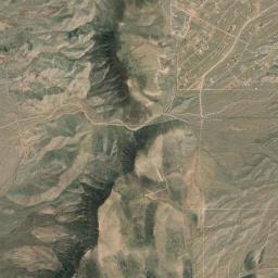 Aerial view of Las Vegas (manganese area)