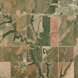 Thomas High Resolution Satellite Map