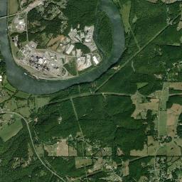 Loudon County High Resolution Satellite Map