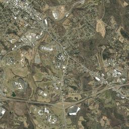 Morganton High Resolution Satellite Map