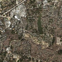 Cary, NC locator map