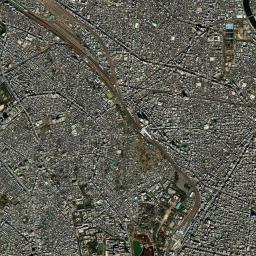 Arakawa Ku High Resolution Satellite Map