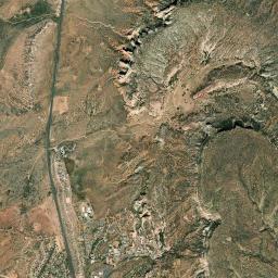 Window Rock High Resolution Satellite Map