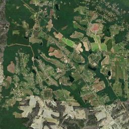 Archer Lodge High Resolution Satellite Map