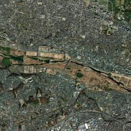 Akishima-shi High Resolution Satellite Map