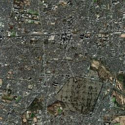 Koganei-shi High Resolution Satellite Map