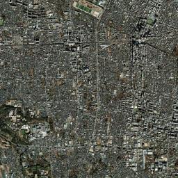 Mitaka-shi High Resolution Satellite Map
