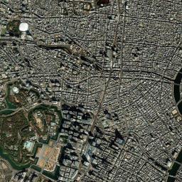 Chiyoda-ku High Resolution Satellite Map