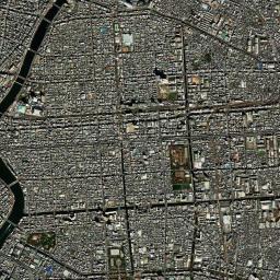 Sumida-ku High Resolution Satellite Map