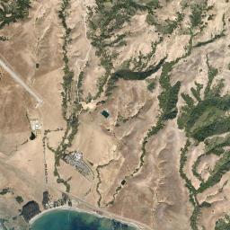 Aerial view of San Simeon Beaches