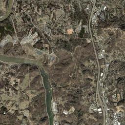 Woodfin, NC locator map