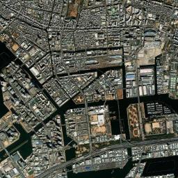 Kōtō-ku High Resolution Satellite Map