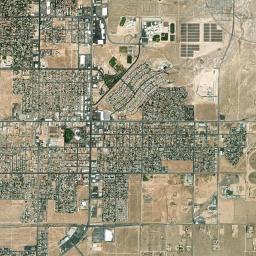 Ridgecrest High Resolution Satellite Map