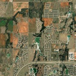 9300 Northwest 134th Terrace Yukon OK Satellite Map