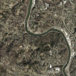 Woodfin High Resolution Satellite Map