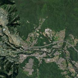 Ōtsuki High Resolution Satellite Map