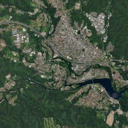 Uenohara High Resolution Satellite Map