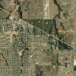 11024 Northwest 102nd Street, Yukon, OK Satellite Map