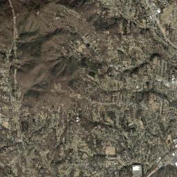 Woodfin, NC locator map