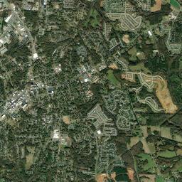 Mooresville High Resolution Satellite Map