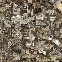 Fuquay-Varina, NC locator map