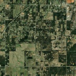 Jones, OK locator map