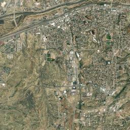 Gallup High Resolution Satellite Map